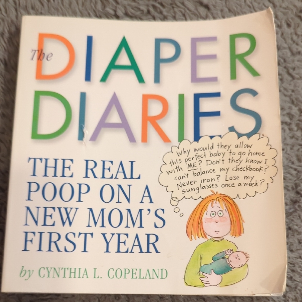 The Diaper Diaries Book - Colorful Cover